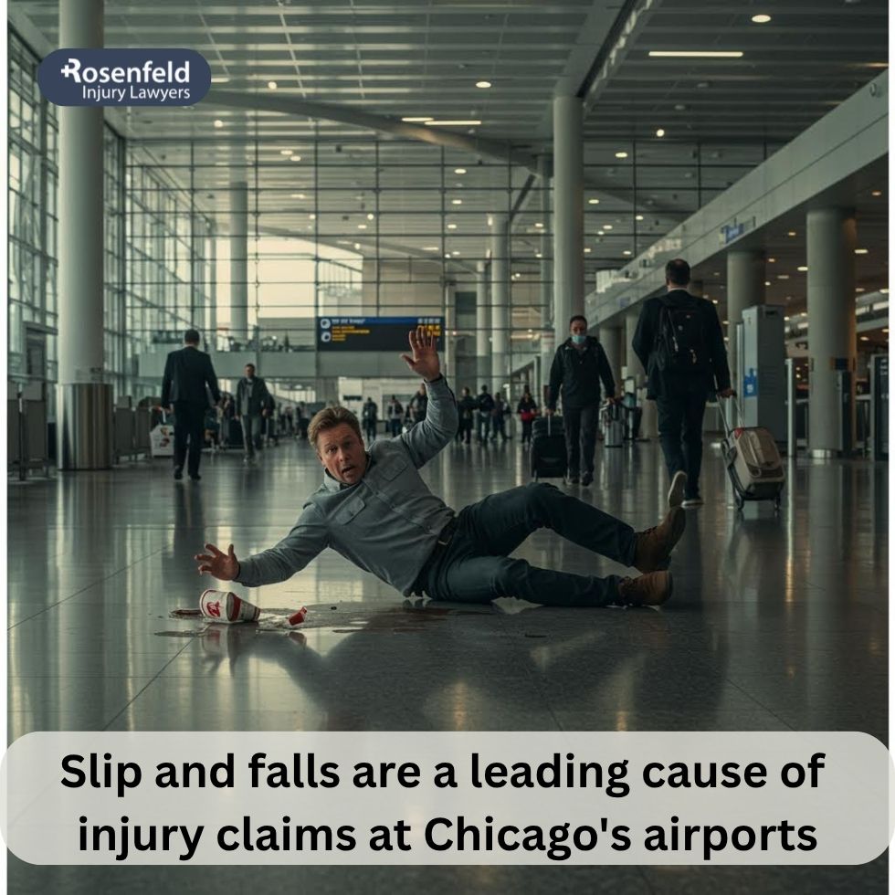 An attorney reviews your medical records after an airport fall.