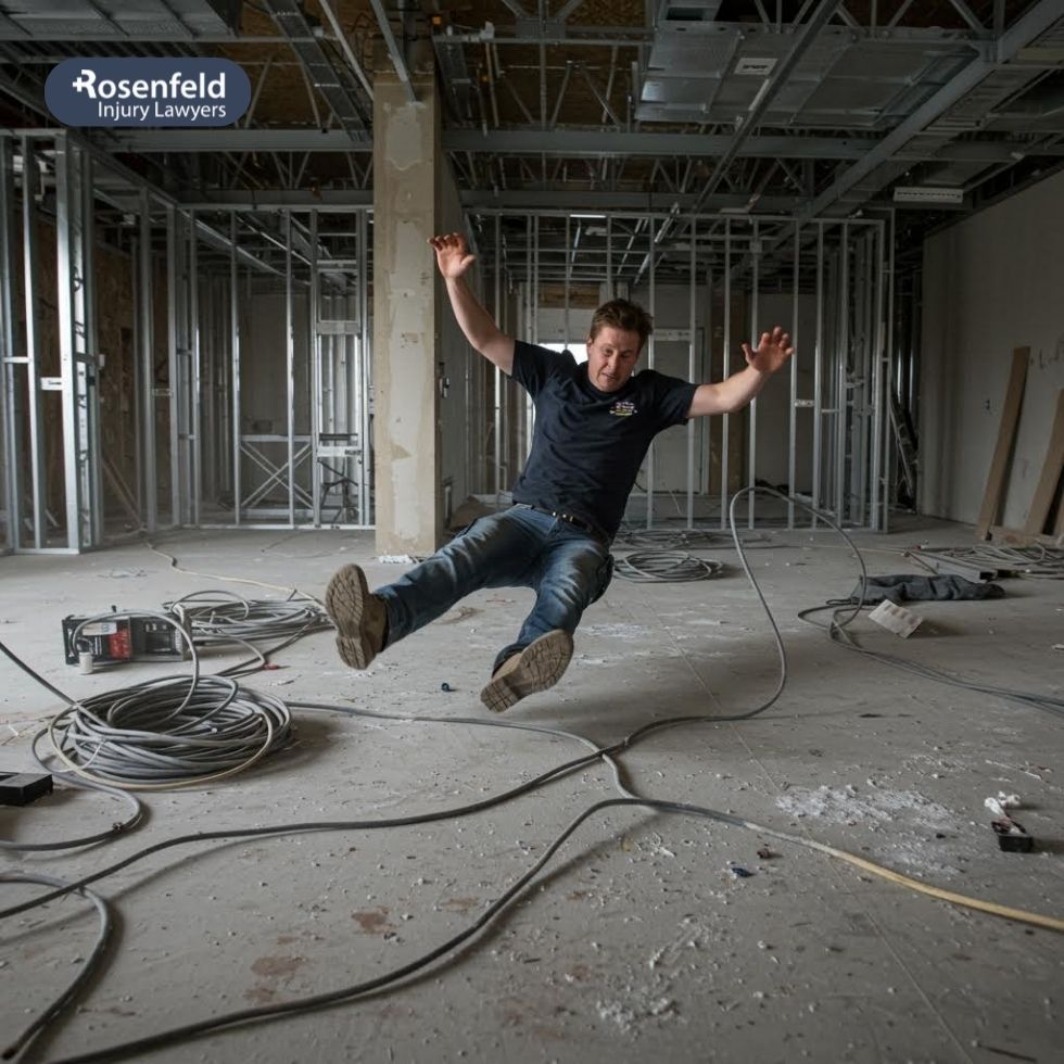 Chicago lawyer for non fatal injuries from construction falls.