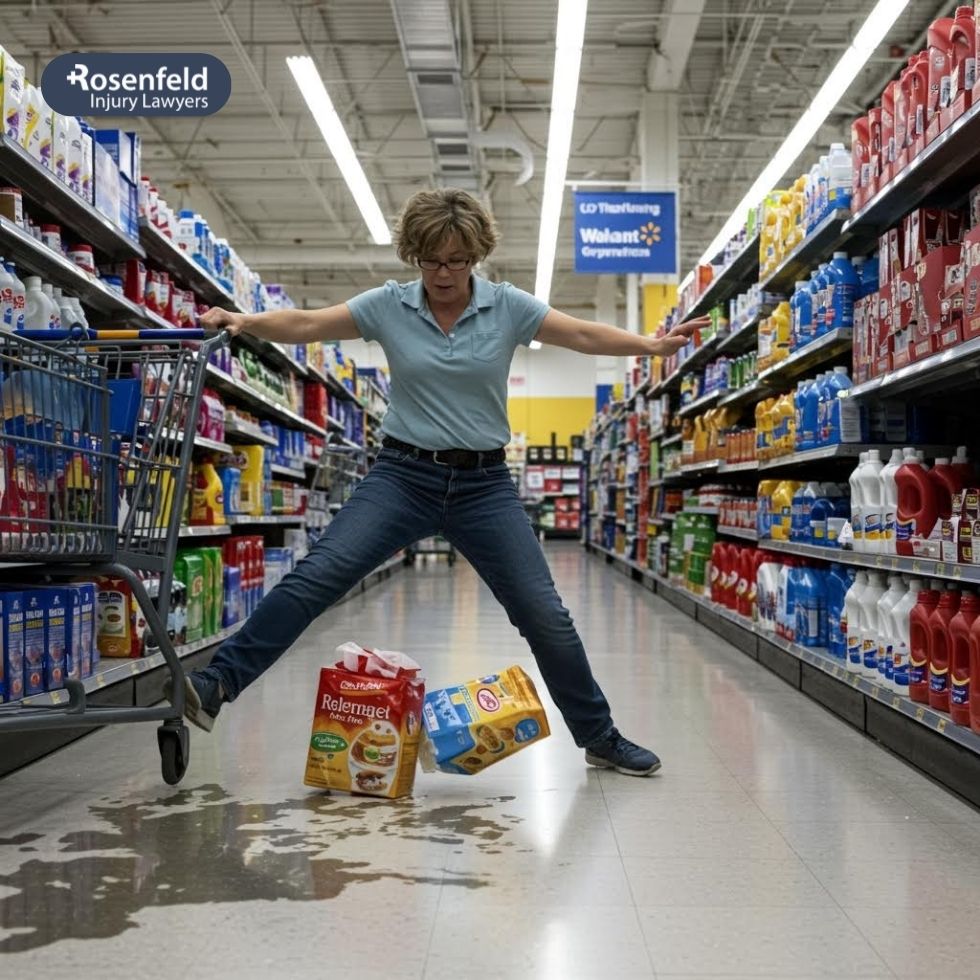 A Chicago lawyer for your slip and fall accident at Walmart.