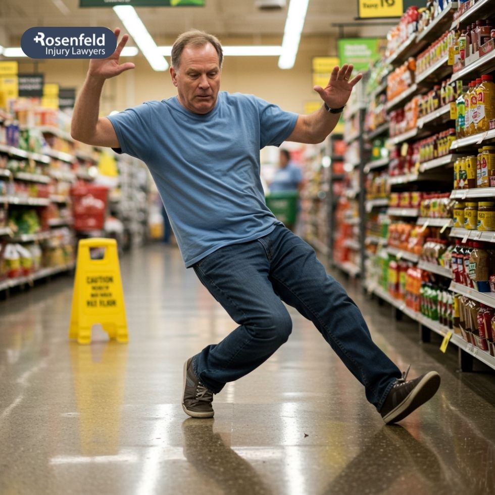 Evidence showing a dangerous condition existed on a property in Illinois.