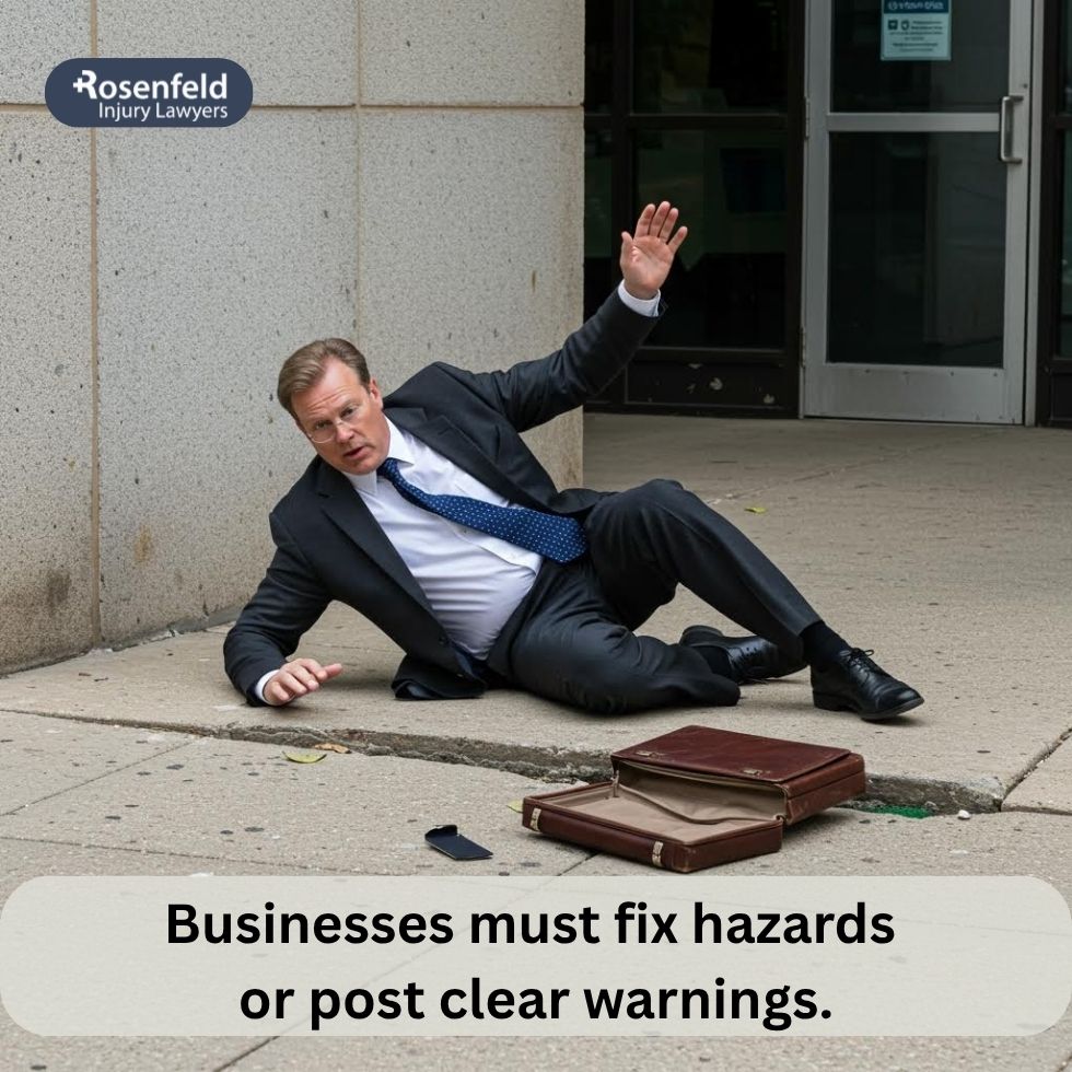 An attorney for your fall on a wet floor.