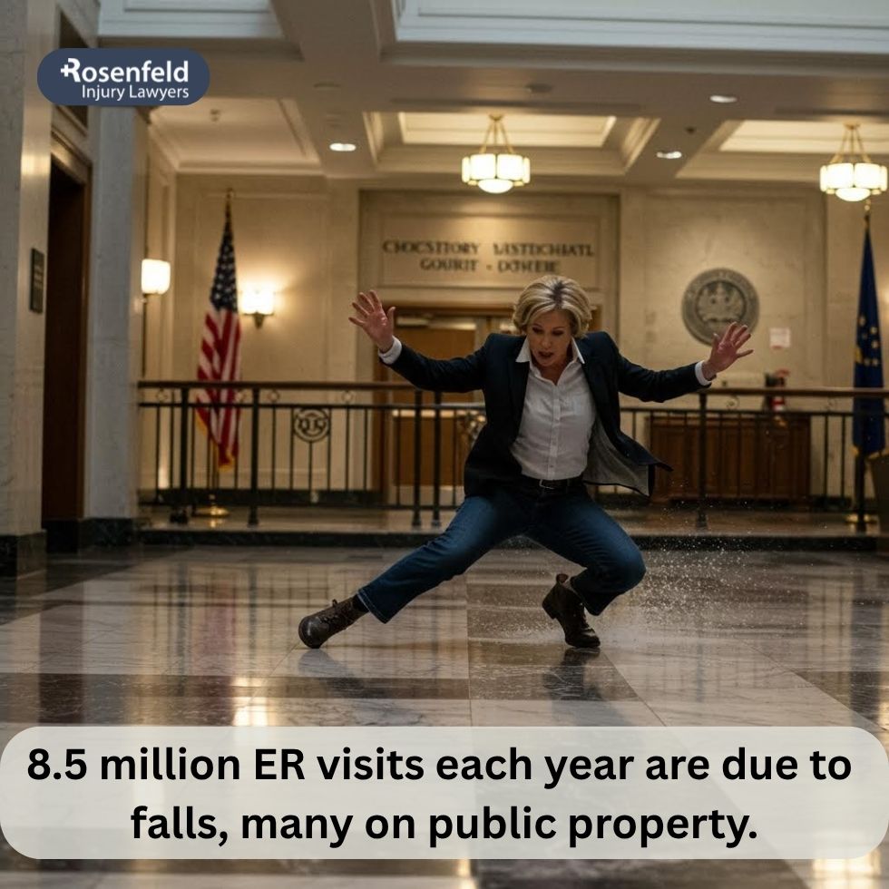 Injuries from a slip and fall on federal government property may involve special legal rules.
