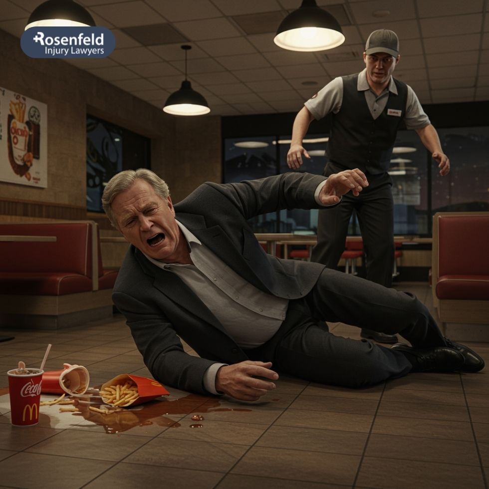 Insurance company reviewing a claim for medical expenses, lost wages, and physical pain