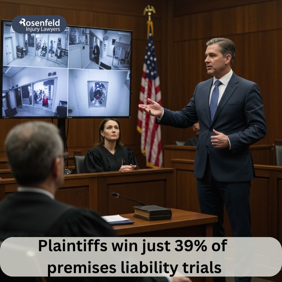 Proving the property owner knew about a dangerous condition in a slip and fall defense.