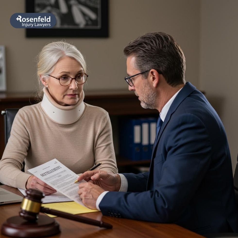 Slip and fall settlements following parking lot accidents