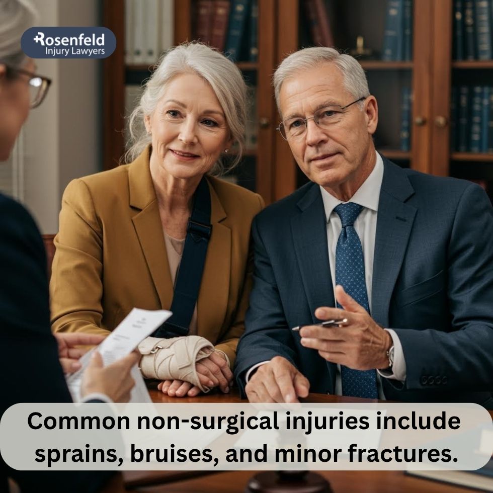 An attorney helps slip and fall injury victims.