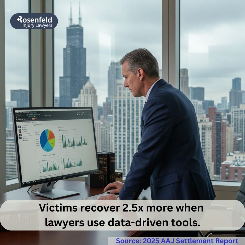 Injury law firm using a settlement tool to calculate damages in slip and fall cases.