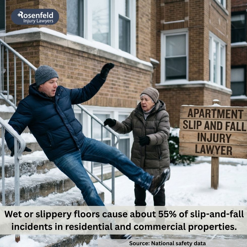 Chicago lawyer helps you seek compensation after a fall.