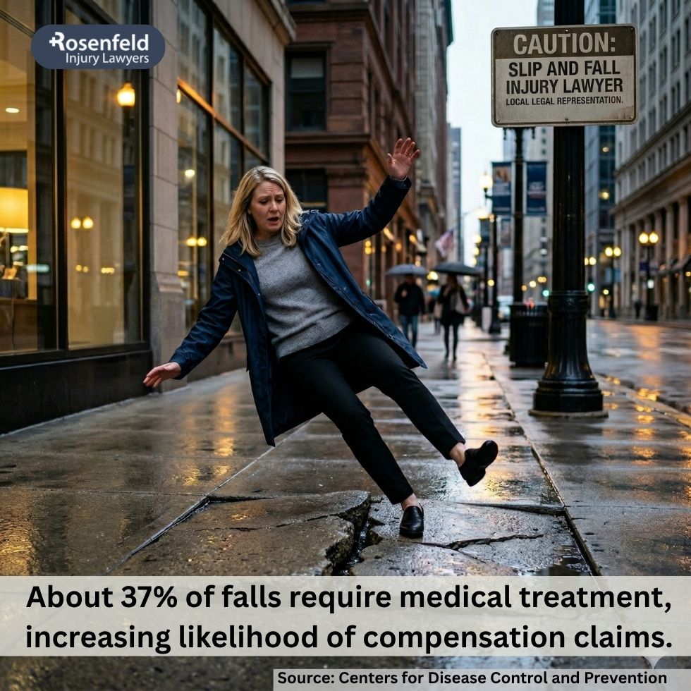 Chicago lawyer holds property owner liable for your fall.