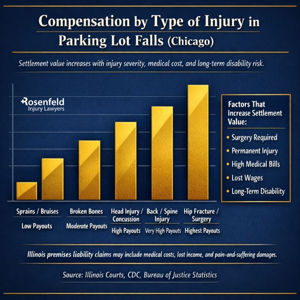 Chicago law firm for parking not properly maintained.