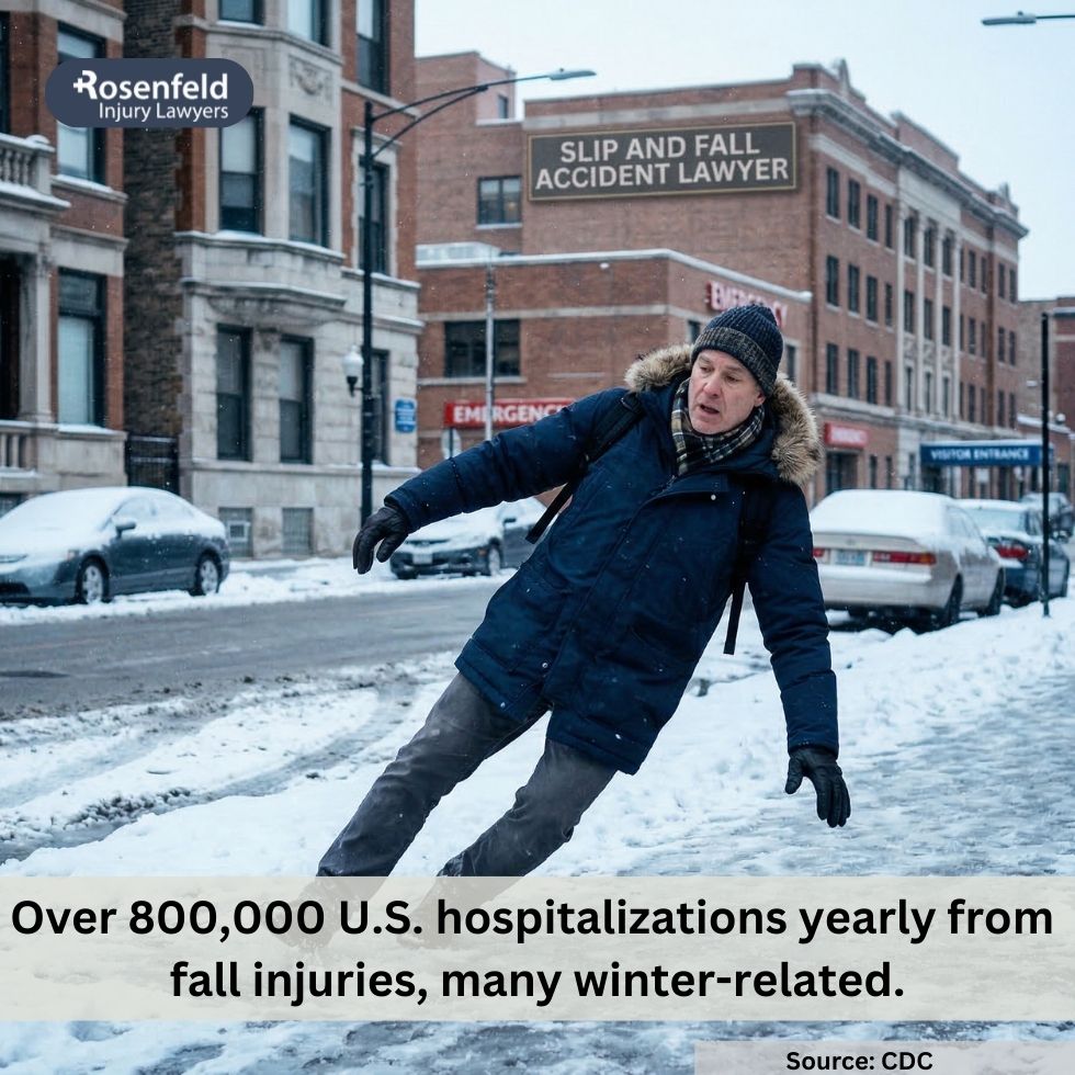 Chicago lawyer for winter slip and fall.