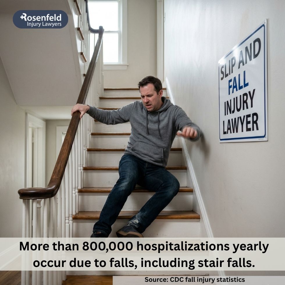 Resulting injuries in such cases include soft tissue injuries and broken bones in lower extremities 