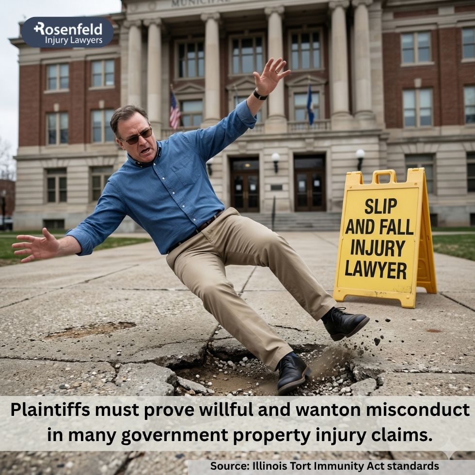 Injuries from a slip and fall on federal government property may involve special legal rules.
