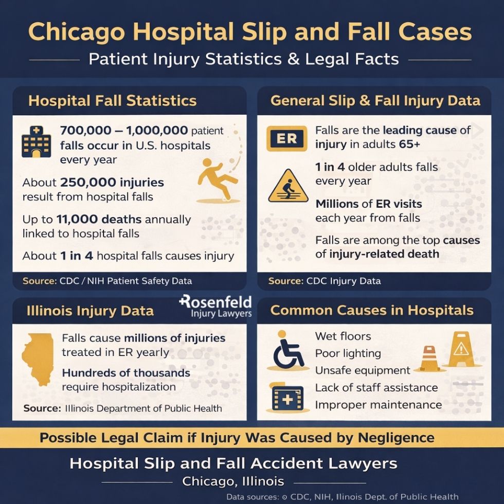 Attorney helps with hospital fall soft tissue injuries.