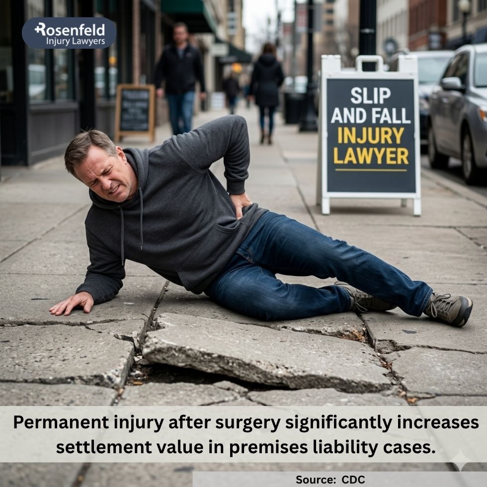 Law firm for increased medical costs from surgery.

