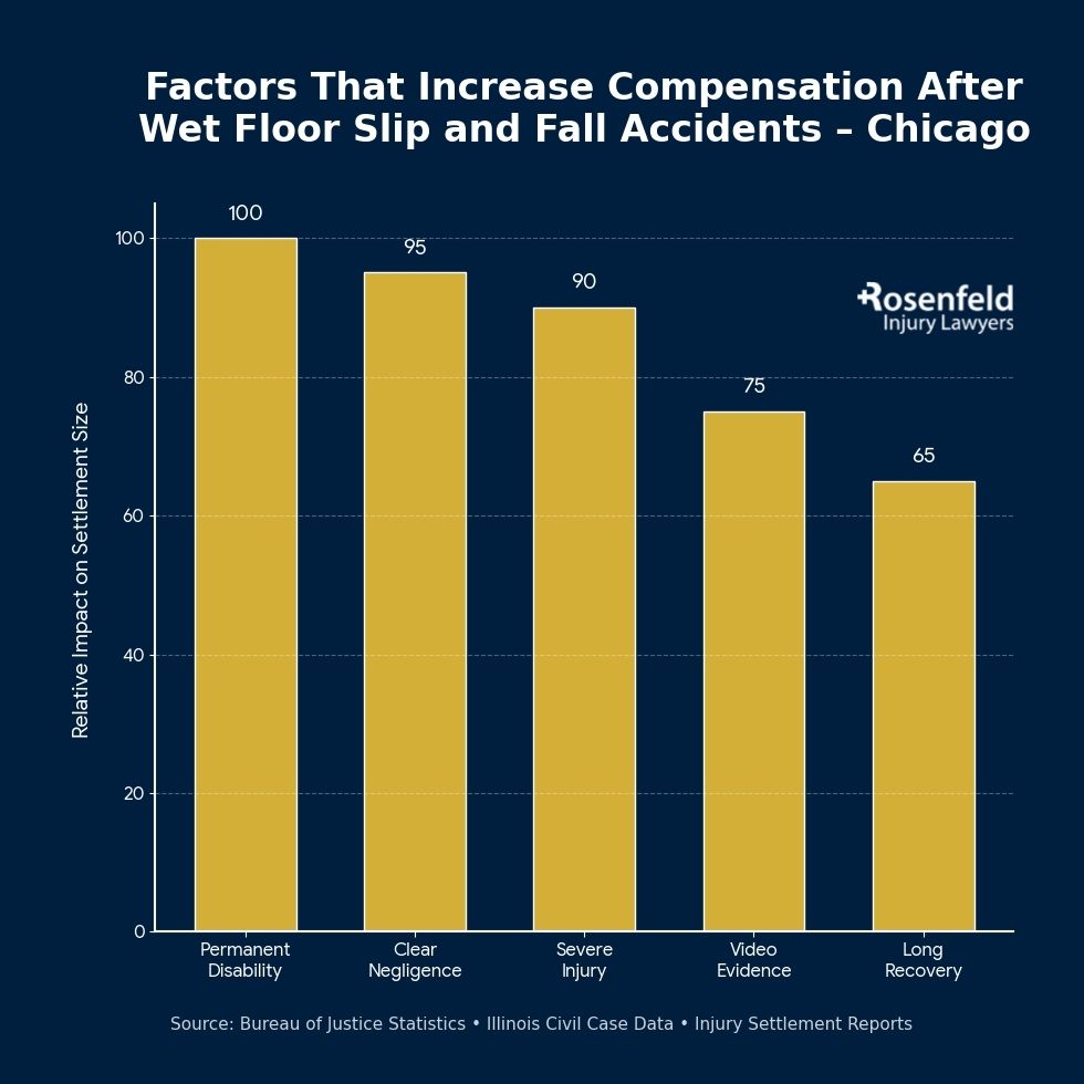 Slip and fall victims recovering after such accident.