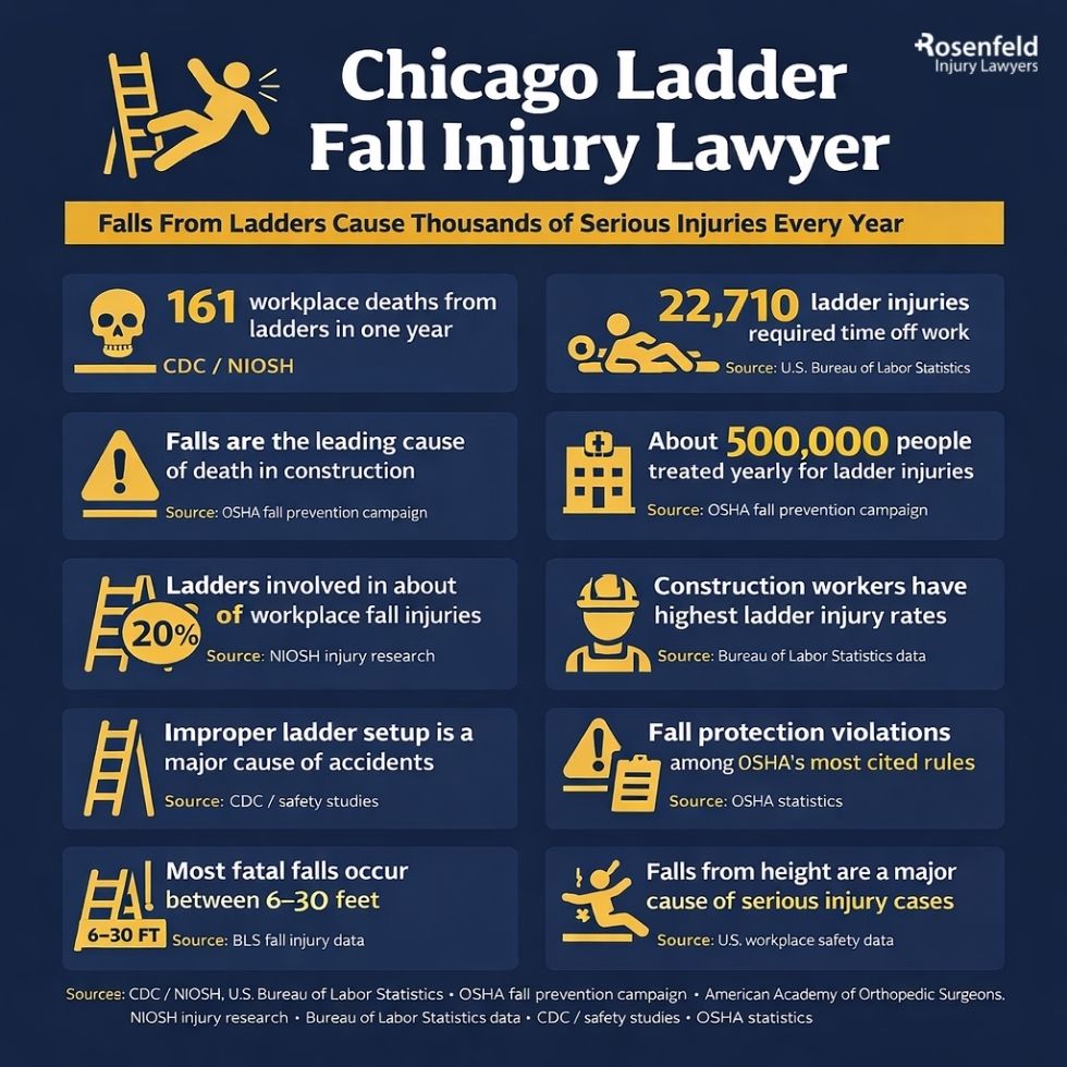 Free consultation with a ladder fall injury attorney.