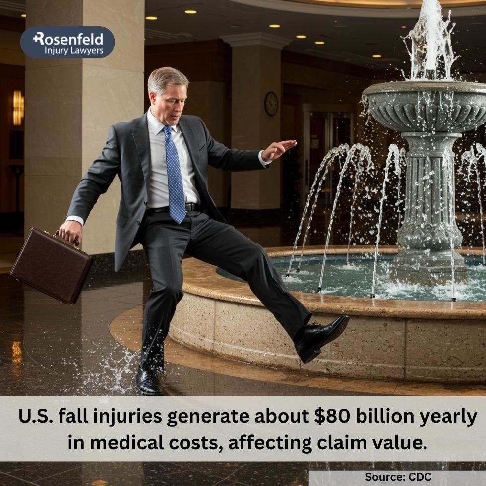 Negligent property owner failing to implement slip and fall safety measures