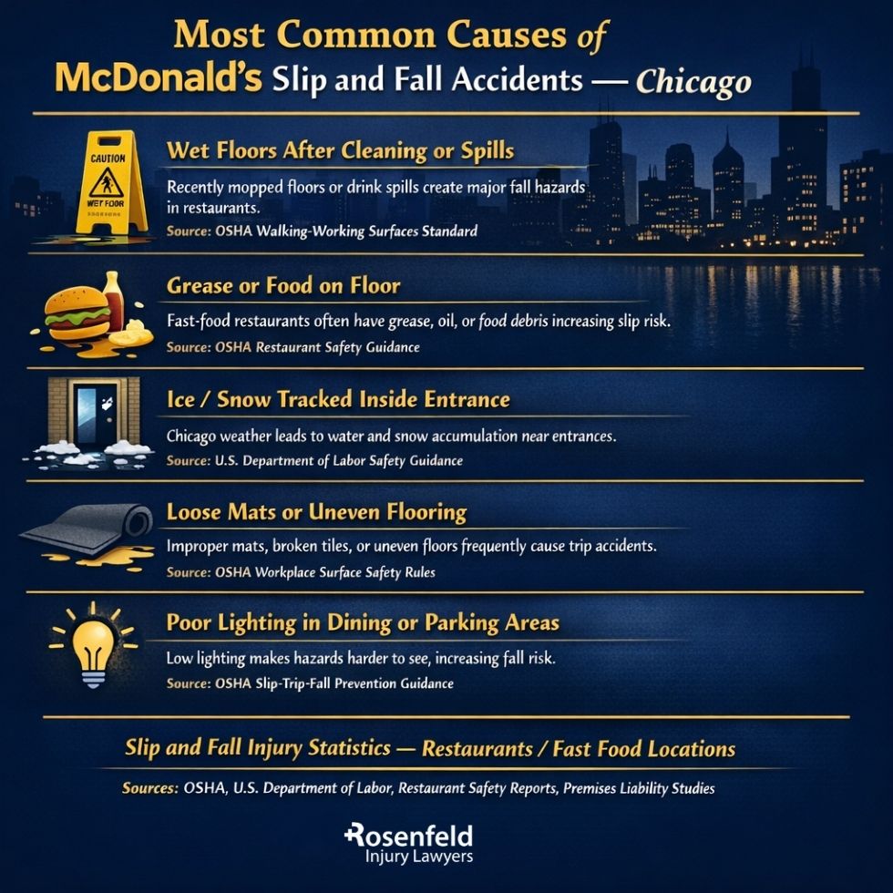 Breach caused slip trip and fall leading to financial losses