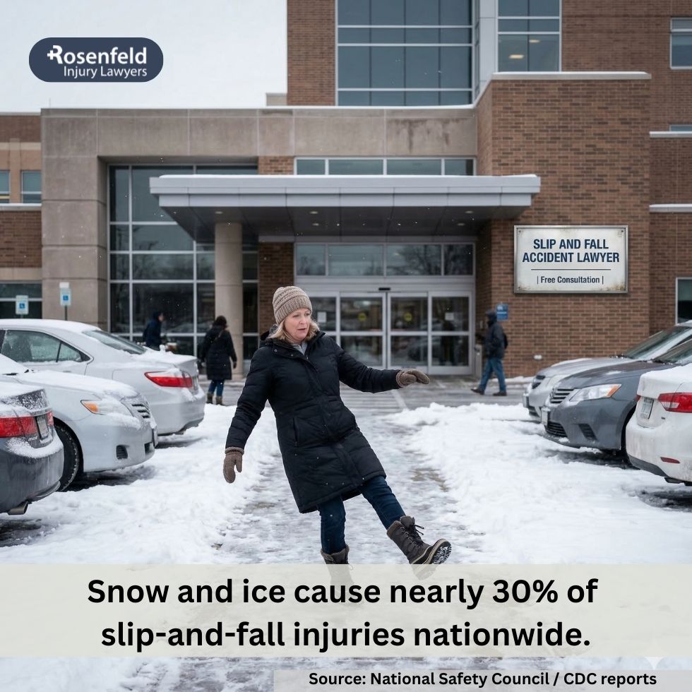 Attorney for falls when property owners don't shovel snow.