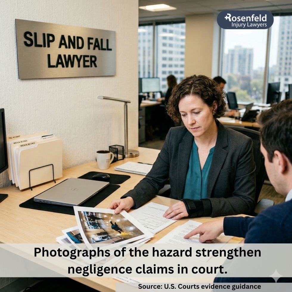 Attorney proving liability to win in court.