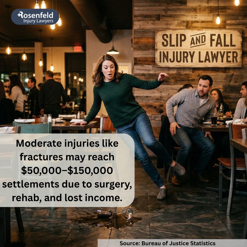 An attorney for falls caused by uneven flooring.

