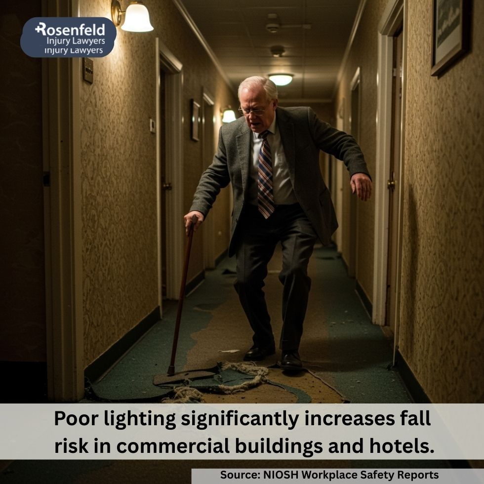 Slip and fall incident near a hotel swimming pool due to wet surfaces.