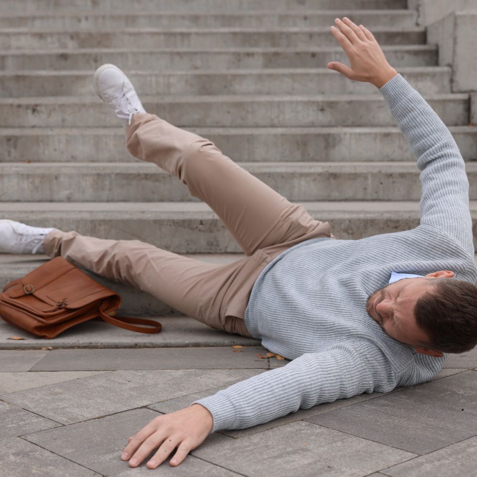 slip and fall on stairs liability