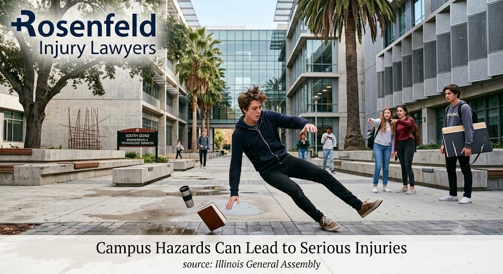 campus hazards can lead to serious injuries