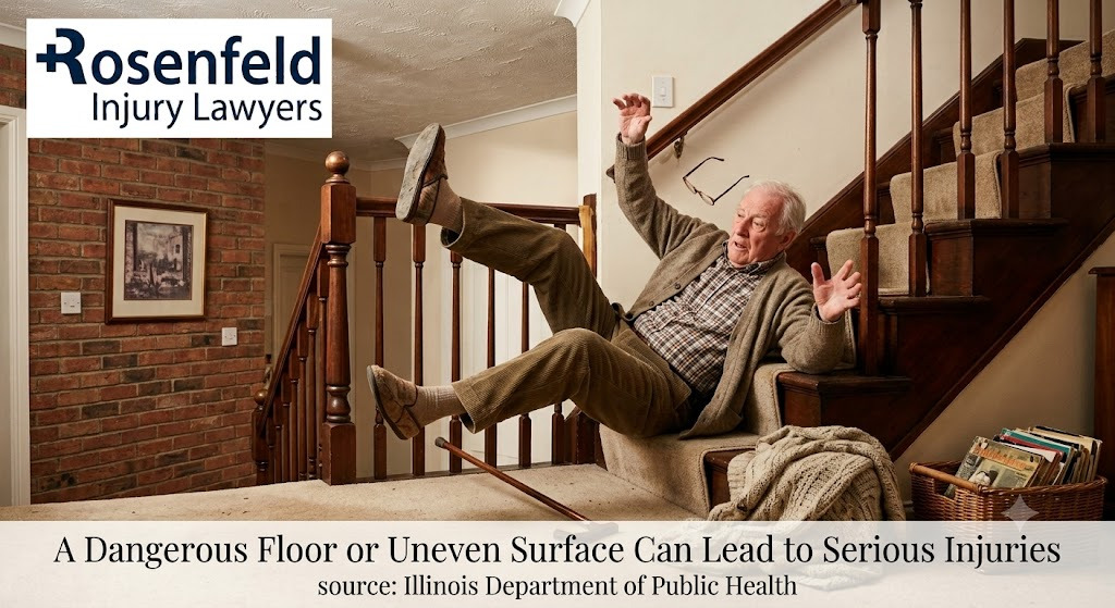 dangerous floor or uneven surface can lead to serious injuries
