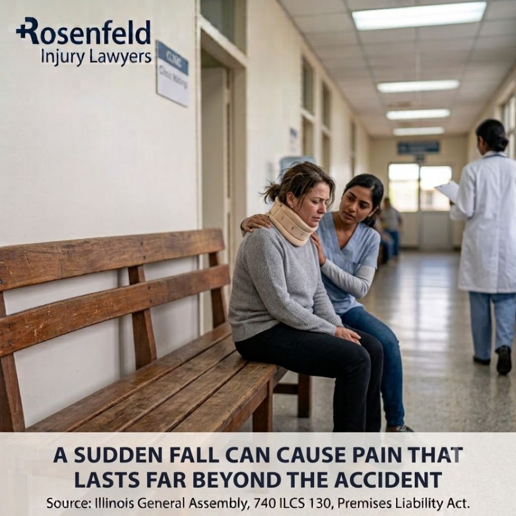 average neck injury settlement after a fall