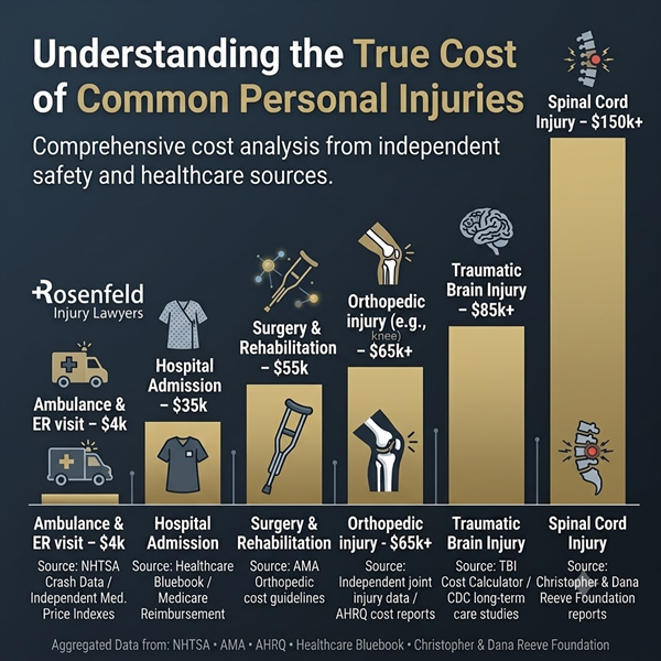 medical expenses compensation slip and fall