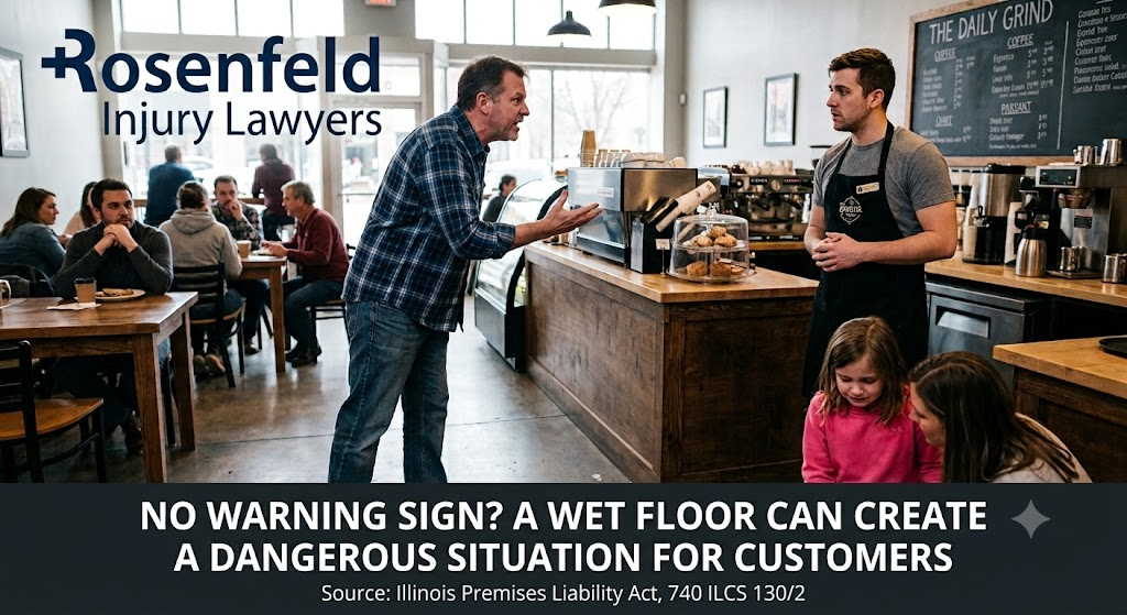 FATHER CONFRONTS CAFE MANAGER AFTER DAUGHTER FALLS