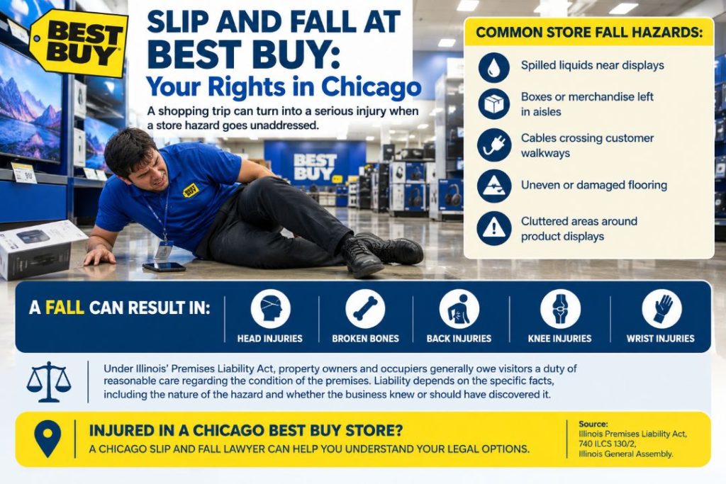 slip and fall at best buy your rights in chicago