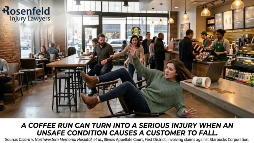 slip and fall at starbucks your rights in chicago