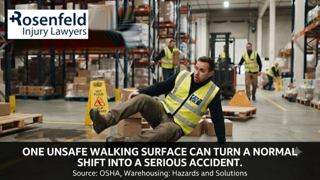 warehouse slip and fall lawyer in chicago