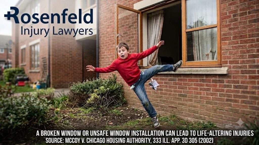 when a child falls from a window